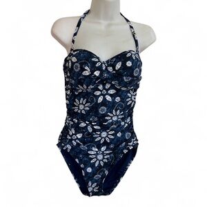 Bleu Rod Beattie Royal Blue One-Piece Swimsuit